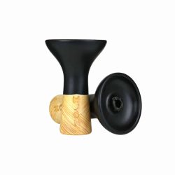 MOON Black Matte Фънел Чашка за Наргиле