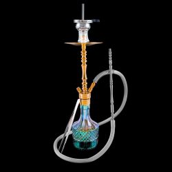 Dschinni Shisha Stealth Bomber Classic Gold Venom Set Наргиле