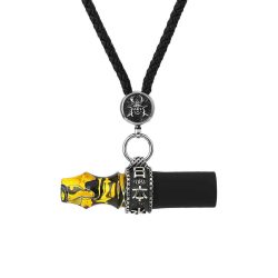 Japona Hookah Samurai Cord Yellow Премиум Персонален Мундщук