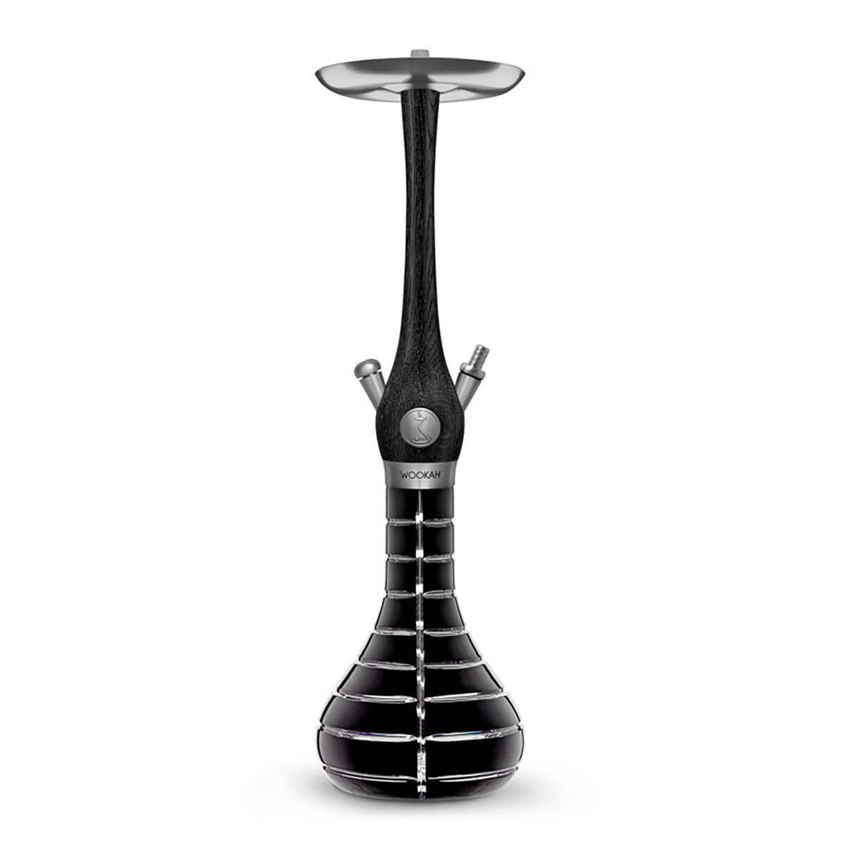 wookah-mastercut-striped-black-nox-luksozno-nargile WOOKAH Mastercut Striped Black Nox Луксозно Наргиле