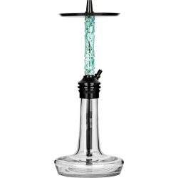 MOZE VARITY Lounge Black Clear Wavy Mint Наргиле