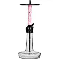 MOZE VARITY Lounge Black Clear Wavy Pink Наргиле