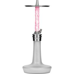 MOZE VARITY Lounge Steel Frosted Wavy Pink Наргиле