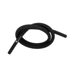 Dschinni Силиконов Маркуч за Наргиле Черен Мек на допир 1,5 м