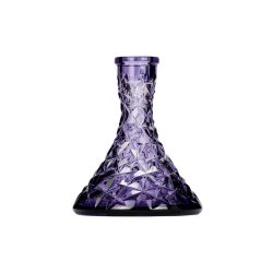 caesar-crystal-bohemiae-cone-rock-amethyst-кристална-ваза-за-наргиле