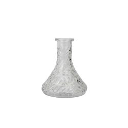 Прозрачна Мини Ваза за Наргиле на Тапа