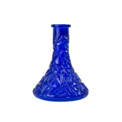 Синя Ваза Кристална Оптика за Наргиле на Тапа
