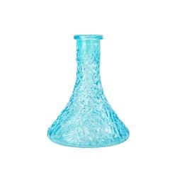 Тюркоазна Ваза Кристална Оптика за Наргиле на Тапа