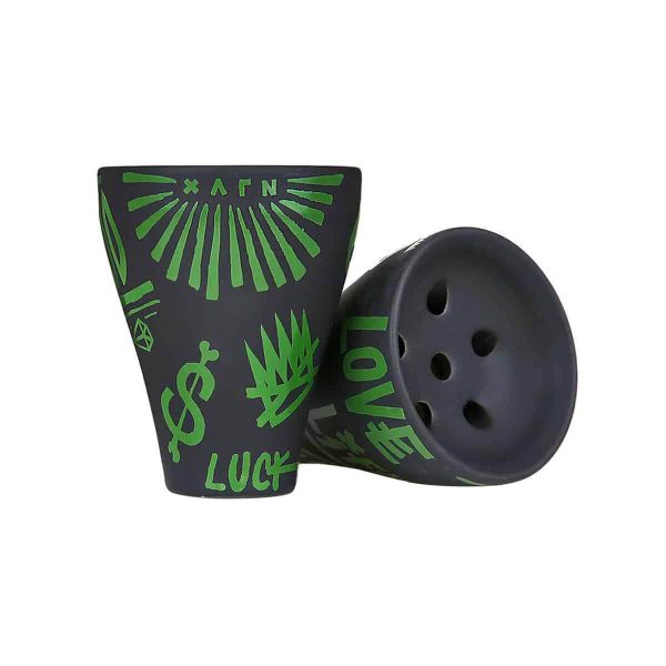 Oblako х Hooligan Green Килър Чашка за Наргиле
