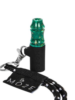 MOZE Shisha Gold Green Персонален Мундщук за Наргиле