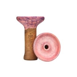 Oblako M Marble Pink Purple Фънел Чашка за Наргиле