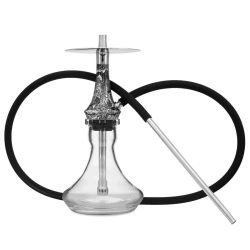 Totem Hookah Monolit Micra Black White Наргиле с Чанта