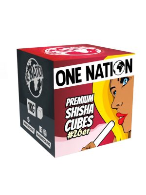 One Nation 26 mm 5 Kg Въглени за Наргиле
