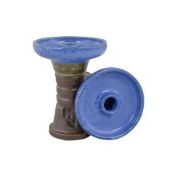 HJ HookahJohn Retro Harmony Blue Stone Фънел Чашка за Наргиле