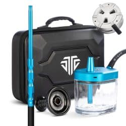 TSAR Hookah Go Fast Light Blue Наргиле с Чанта