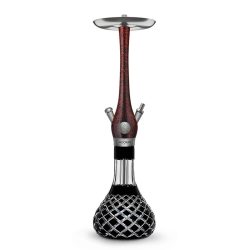 WOOKAH Mastercut Check Black Lumi Red Луксозно Наргиле