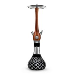 WOOKAH Mastercut Check Black Merbau Луксозно Наргиле