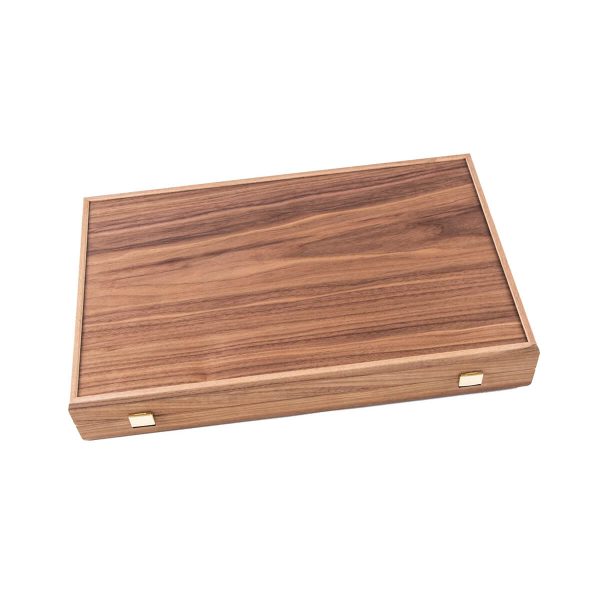 Manopoulos Large American Walnut Black Oak Табла за Игра