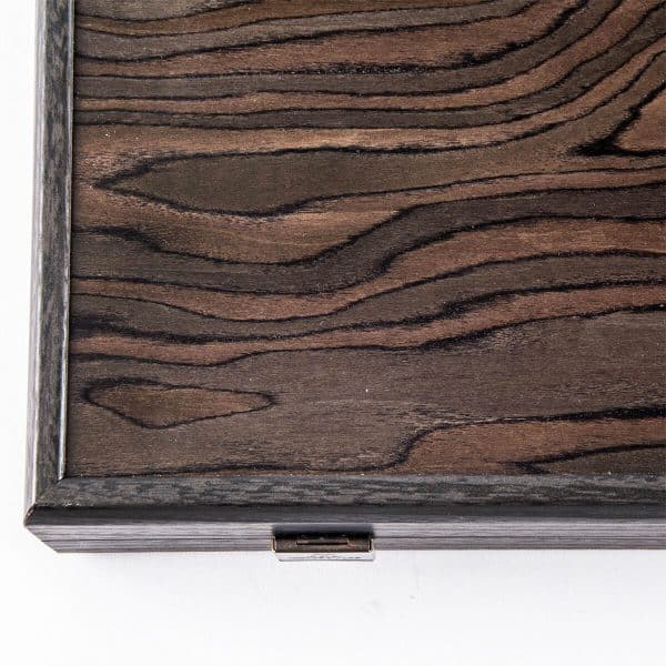 Manopoulos Large Ebony Burl Табла за Игра