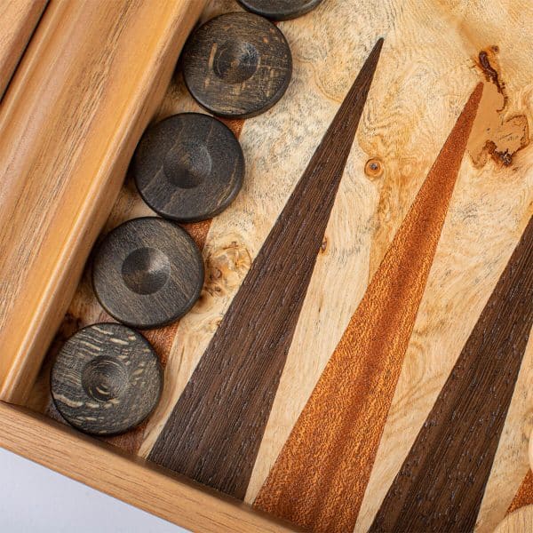 Manopoulos Large Lupo Burl Табла за Игра