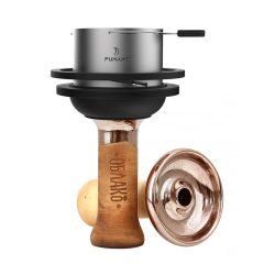 Oblako M Rose Gold Фънел Чашка + FUMANT Heat Регулируем HMD за Наргиле