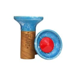 Oblako Flow Red Light Blue Marble Чашка за Наргиле