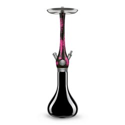 WOOKAH Smooth Black Black/Pink Луксозно Наргиле