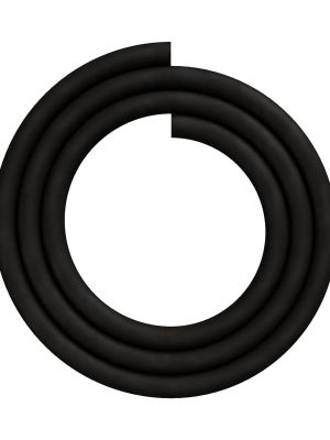 Черен Силиконов Маркуч за Наргиле