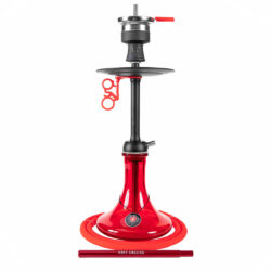 Amy Deluxe Alu Sleek S 121.02 Black Red Евтино Наргиле