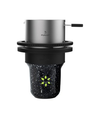 Solaris Astro Glow Glazed Килър Чашка + FUMANT Heat 2 Регулируем HMD за Наргиле