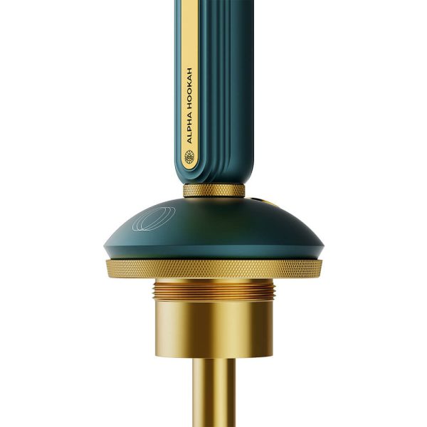 Alpha Hookah echo gold Emerald Green Наргиле