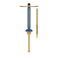 Alpha Hookah echo gold Sapphire Blue Наргиле