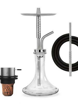 Ocean Hookah Cane S Silver x Solaris Pluto x FUMANT Heat 2 Наргиле