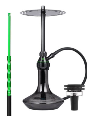 Tsar Hookah H One Evo Electric Green X Quasar Raas 2 Nargile